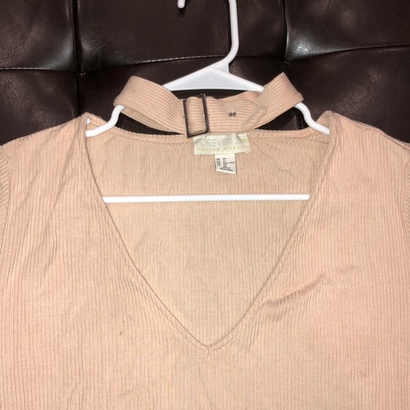 Plus size Buckle neck nude body suit - Picture 3 of 4